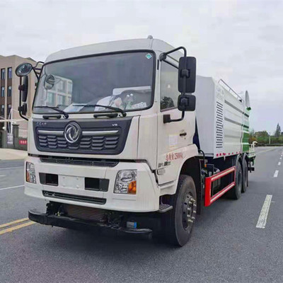 國(guó)六東風(fēng)天錦20方后雙橋抑塵灑水車(chē) 百米霧炮，守護(hù)藍(lán)天白云